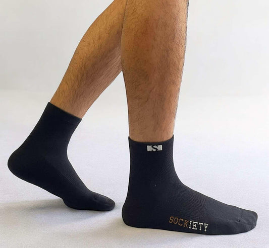 Unisex Eminent Quarter Sock (Navy)